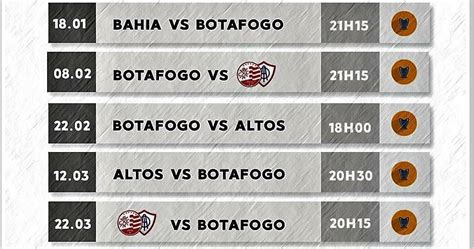 agenda de jogos do botafogo - jogo do botafogo agora